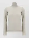 Brunello Cucinelli Cashmere-silk Glitter Turtleneck Sweater