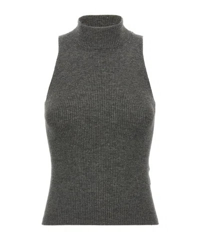 BRUNELLO CUCINELLI BRUNELLO CUCINELLI SPARKLING TURTLENECK KNITTED TOP