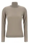 Brunello Cucinelli Sparkling Sweaters And Cardigans Beige
