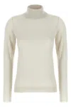 Brunello Cucinelli Cashmere-silk Glitter Turtleneck Sweater