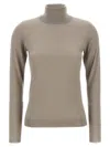Brunello Cucinelli Sparkling Sweaters And Cardigans Beige