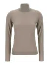 Brunello Cucinelli Sparkling Sweaters And Cardigans Beige