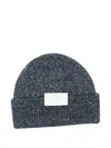 Brunello Cucinelli Melierte Beanie In Gray