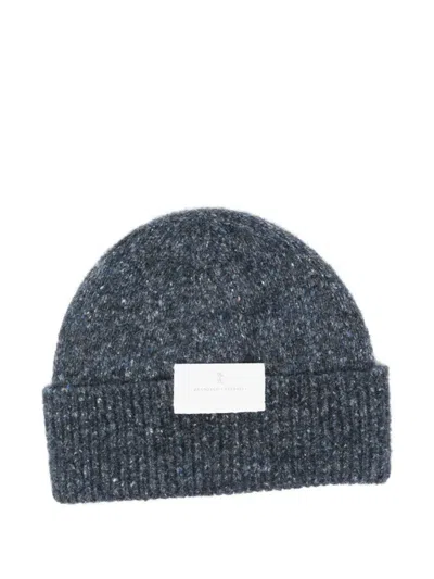 Brunello Cucinelli Melierte Beanie