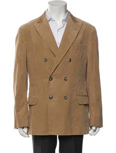 Pre-owned Brunello Cucinelli Sport Coat In Brown