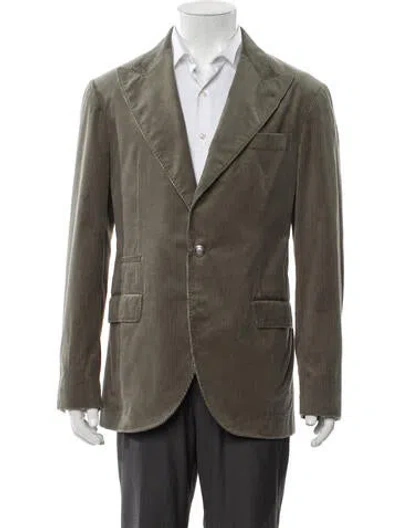 Pre-owned Brunello Cucinelli Sport Coat In Green