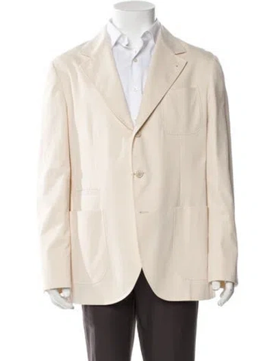 Pre-owned Brunello Cucinelli Sport Coat W/ Tags In Neutral