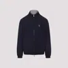 Brunello Cucinelli Water-resistant Long-sleeve Jacket In Black