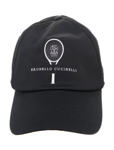 Pre-owned Brunello Cucinelli Sports Club Hats In Blue