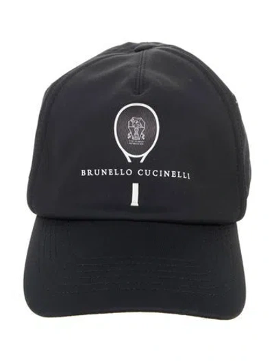 Pre-owned Brunello Cucinelli Sports Club Hats In Blue