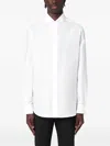 Brunello Cucinelli Cotton Shirt With Button-up Style And Spread Collar