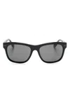 Brunello Cucinelli Square-frame Sunglasses In Black
