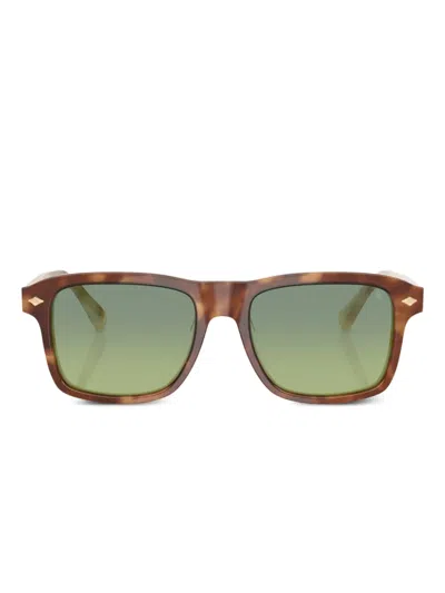 BRUNELLO CUCINELLI SQUARE-FRAME SUNGLASSES