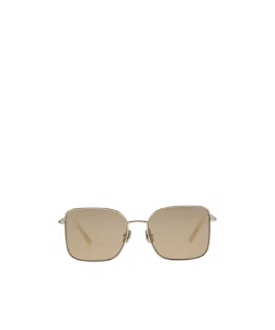 Brunello Cucinelli Square Frame Sunglasses In Nude