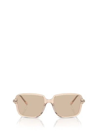 Brunello Cucinelli Square Frame Sunglasses In Pink