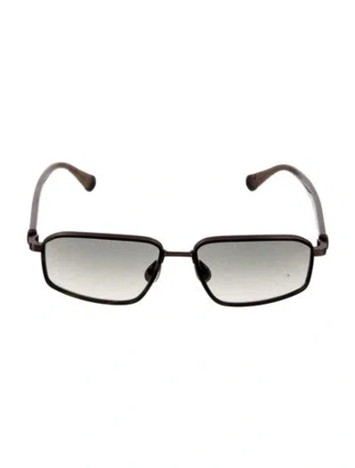 Pre-owned Brunello Cucinelli Square Gradient Sunglasses W/ Tags In Brown