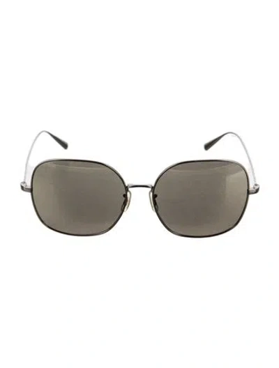 Pre-owned Brunello Cucinelli Square Mirrored Sunglasses In Multi