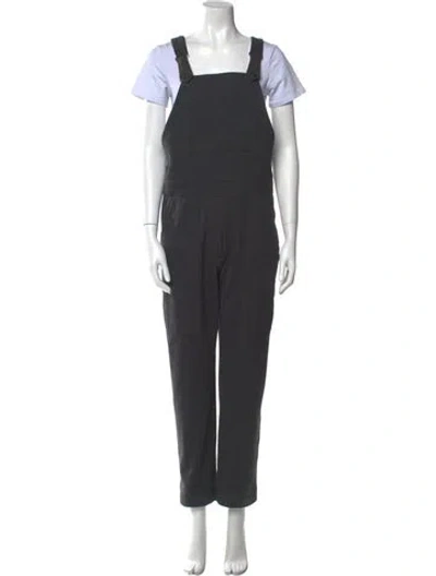 Pre-owned Brunello Cucinelli Square Neckline Jumpsuit In Blue