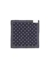Brunello Cucinelli Square Pocket Square In Blue