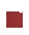 Brunello Cucinelli Square Pocket Square In Red