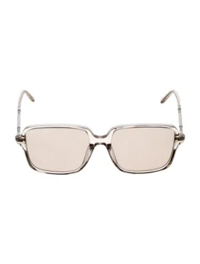Pre-owned Brunello Cucinelli Square Tinted Sunglasses In Neutrals