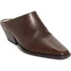 Brunello Cucinelli Western Leather Monili-heel Mules