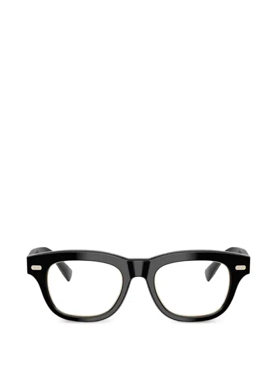 Brunello Cucinelli Square-frame Glasses In Black