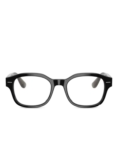 Brunello Cucinelli Square-frames Glasses In Yellow