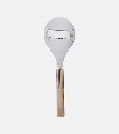 Brunello Cucinelli Stainless Steel And Horn Truffle Slicer