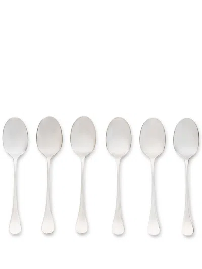 BRUNELLO CUCINELLI STEEL TEASPOONS (SET OF SIX)