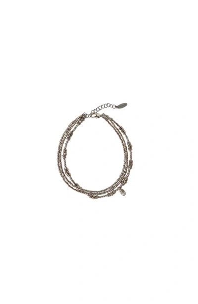 Brunello Cucinelli Sterling Silver Anklet