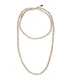 Brunello Cucinelli Sterling Silver Knotted Bracelet In Yellow