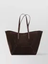 Brunello Cucinelli Stitched Duo Tote Bag