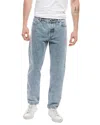 Brunello Cucinelli Stone Wash Traditional Fit Jean In Blue
