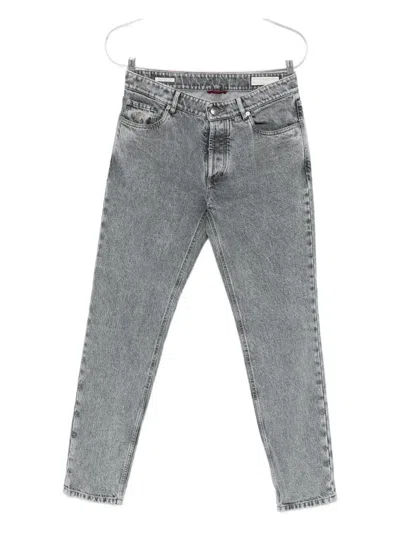 Brunello Cucinelli Stonewash Jeans In Gray