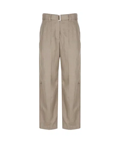 BRUNELLO CUCINELLI BRUNELLO CUCINELLI BELTED STRAIGHT-LEG TROUSERS