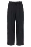 Brunello Cucinelli 'straight Crop' Pants In Black