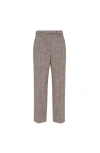Brunello Cucinelli Straight Crop Trousers