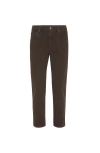 Brunello Cucinelli Straight Five-pocket Trousers In Brown
