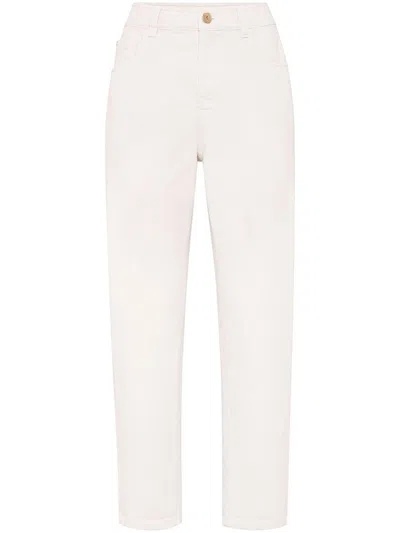 BRUNELLO CUCINELLI STRAIGHT HIGH-WAISTED JEANS