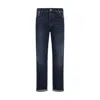 Brunello Cucinelli Men Straight Jeans In Blue