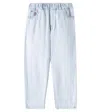 Brunello Cucinelli Straight Jeans In Denim Chiarissimo Light