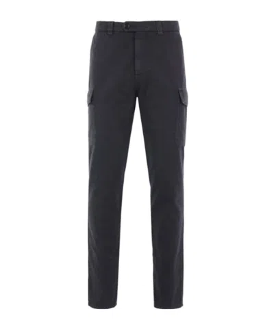 Brunello Cucinelli Straight Leg Cargo Trousers In Black