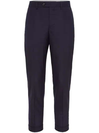 BRUNELLO CUCINELLI STRAIGHT-LEG CASHMERE TROUSERS