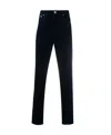 Brunello Cucinelli Straight Leg Corduroy Chinos In Black