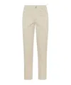 Brunello Cucinelli Corduroy Pants In Nude