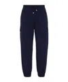 Brunello Cucinelli Straight-leg Cotton-blend Track Pants In Black