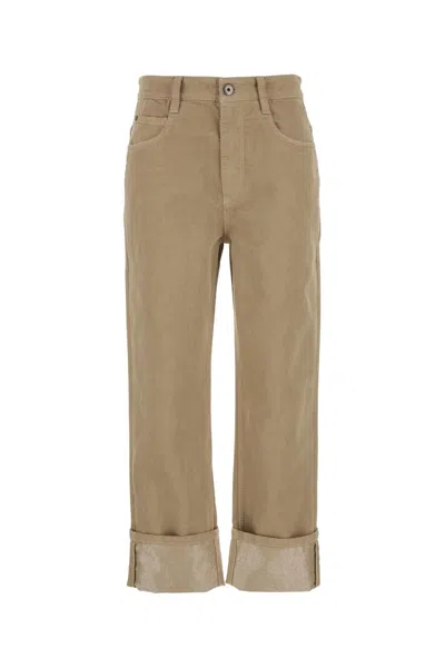 BRUNELLO CUCINELLI BRUNELLO CUCINELLI STRAIGHT LEG CROPPED TROUSERS