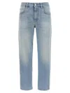 Brunello Cucinelli Straight Leg Jeans Light Blue In Blue