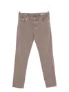 Brunello Cucinelli Straight-leg Jeans In Brown In Black